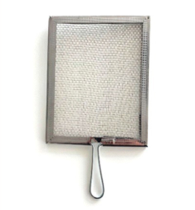 11902-0003 - Hobby Crafting Fun - Stainless Steel Spatter, rectangle - Stainless steel