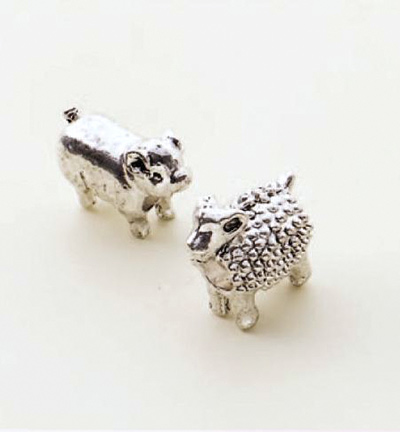 12028-0027 - Hobby Crafting Fun - platinum - Entretoise