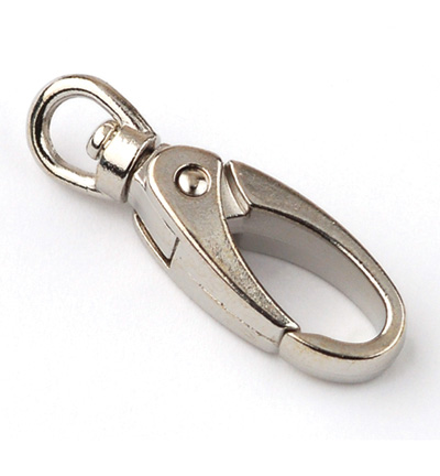 12032-6201 - Hobby Crafting Fun - argent - Clasp / Karabijn
