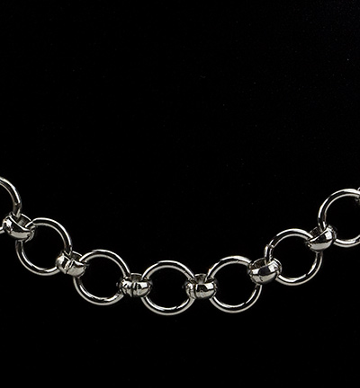 12102-0241 - Hobby Crafting Fun - Chaîne Platinum - chaîne maillons métal