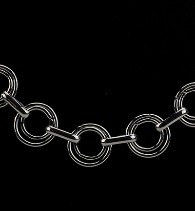 12102-0251 - Hobby Crafting Fun - Chaîne Platinum - chaîne maillons métal