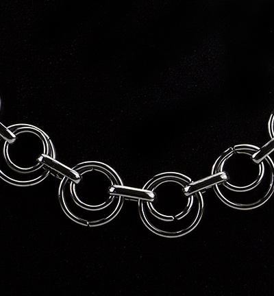 12102-0254 - Hobby Crafting Fun - Chaîne Anthracite - chaîne maillons métal