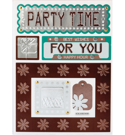 12105-0544 - Hobby Crafting Fun - Autocollants ass. - 