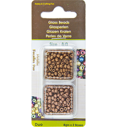 12045-4502 - Hobby Crafting Fun - Metallic Duo, 8/0 - Metallic Duo