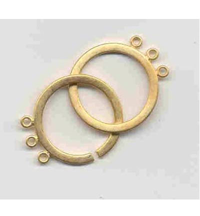 12029-4012 - Hobby Crafting Fun - Anneaux kit, Or matte - Entretoise