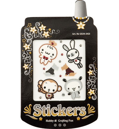 12134-3421 - Hobby Crafting Fun - Autocollant pour portable - 