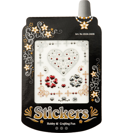 12134-3408 - Hobby Crafting Fun - Autocollant pour portable - 