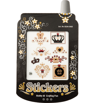 12134-3410 - Hobby Crafting Fun - Autocollant pour portable - 