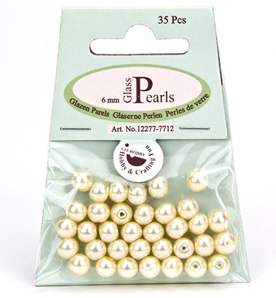 12277-7712 - Hobby Crafting Fun - Beige,rond - 