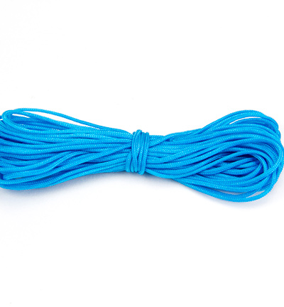 12284-8405 - Hobby Crafting Fun - Shamballa Cord, Neon Turquoise - Shamballa Cord