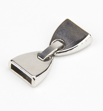 12281-8104 - Hobby Crafting Fun - Cord clasp Platinum - Clasp / Karabijn
