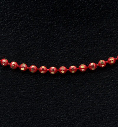 12295-9504 - Hobby Crafting Fun - Jewelry Chain, Red - Jewelry Chain Bol