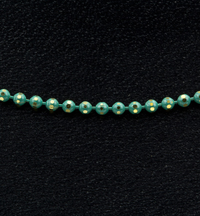 12295-9507 - Hobby Crafting Fun - Jewelry Chain, Emerald - Jewelry Chain Bol