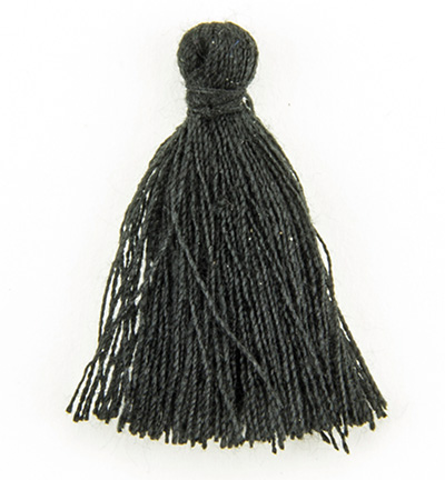12317-1701 - Hobby Crafting Fun - Houppes Black - Franges & pompons 12317-1701 - Hobby Crafting Fun - Houppes Black - Franges & pompons