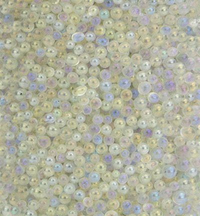12342-4203 - Hobby Crafting Fun - Mini Perles Blanc - Mini perles