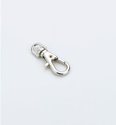 12032-4705 - Hobby Crafting Fun - Hook & clasp, Platinum - Porte-clé