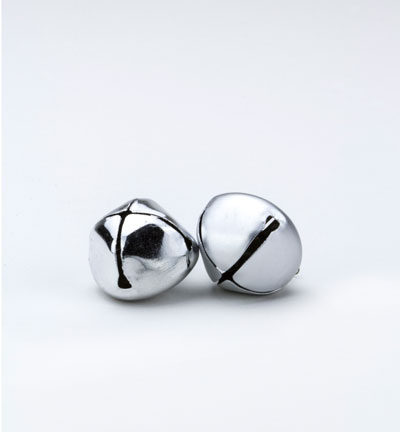 12327-2732 - Hobby Crafting Fun - Croix, Silver Mix - Clochettes