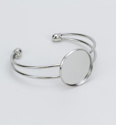 12354-5402 - Hobby Crafting Fun - Bracelet Platinum - 