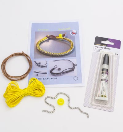 12360-6008 - Hobby Crafting Fun - Bracelet Set Jaune - 