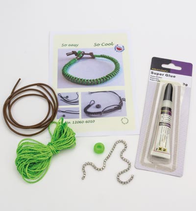 12360-6010 - Hobby Crafting Fun - Bracelet Set Vert - 