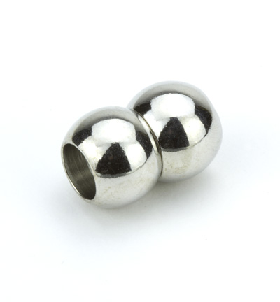 12358-5805 - Hobby Crafting Fun - Cord Clasp, Platinum - 
