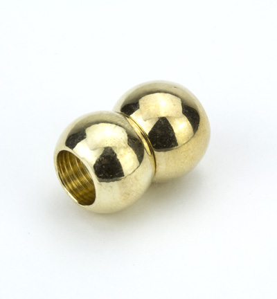 12358-5815 - Hobby Crafting Fun - Cord Clasp, Gold - 