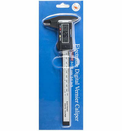 12384-8401 - Hobby Crafting Fun - Digital Caliper, Carbon Fiber - Schuifmaat