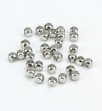 12388-8801 - Hobby Crafting Fun - Copper Flat Beads, Platinum - 