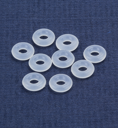 12388-8803 - Hobby Crafting Fun - Bead Stopper, Clear - Silicone Bead Stopper
