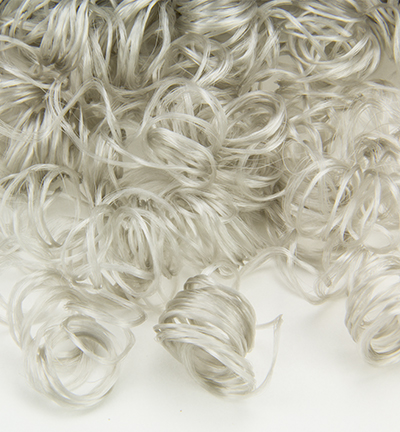 12392-9205 - Hobby Crafting Fun - Grey - Doll hair