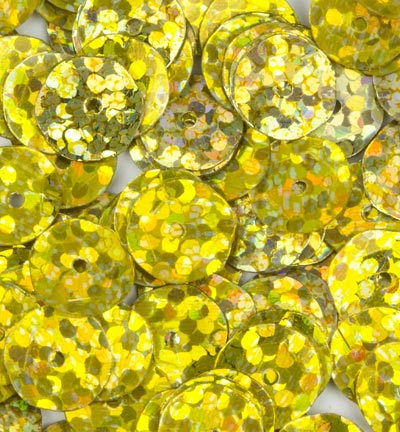12212-1232 - Hobby Crafting Fun - Laser, Disco Gold - Paillettes