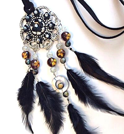 12415-0042 - Hobby Crafting Fun - Black - Dream Catcher
