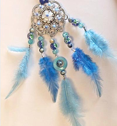 12415-0043 - Hobby Crafting Fun - Blue - Dream Catcher