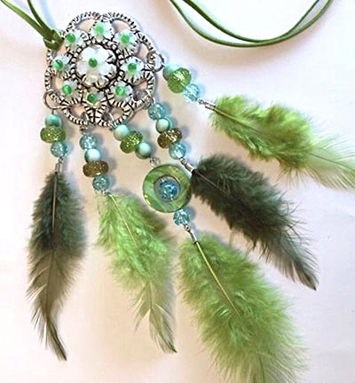 12415-0047 - Hobby Crafting Fun - Green - Dream Catcher