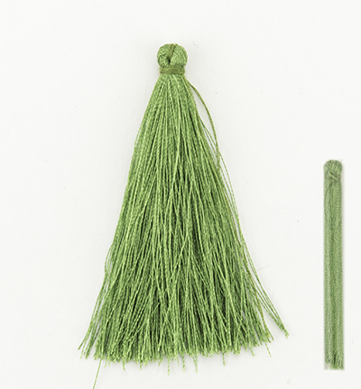 12444-4406 - Hobby Crafting Fun - Green - Franges & pompons 12444-4406 - Hobby Crafting Fun - Green - Franges & pompons