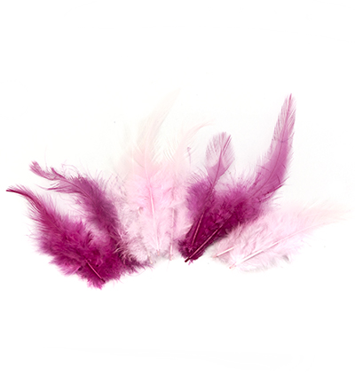 12235-3503 - Hobby Crafting Fun - Feathers, Pink - 