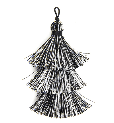 12430-3018 - Hobby Crafting Fun - BSalt & Pepper - Franges & pompons 12430-3018 - Hobby Crafting Fun - BSalt & Pepper - Franges & pompons