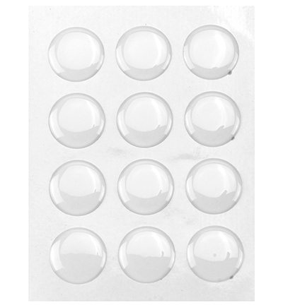 12445-4502 - Hobby Crafting Fun - Epoxy DOT Stickers rond - 