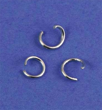 12016-1607 - Hobby Crafting Fun - Split Ring, Platinum - Split Ring