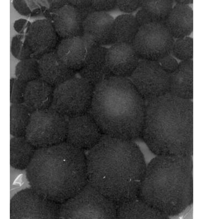 12233-3312 - Hobby Crafting Fun - Mix PomPom Set, Noir - Set
