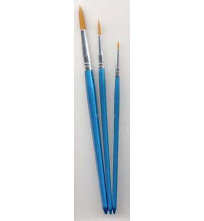 12185-8504 - Hobby Crafting Fun - Artist Brush Set, round - Sets pinceaux & trousses