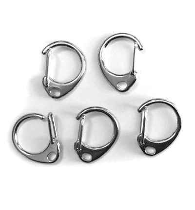 12196-9605 - Hobby Crafting Fun - Clasp, Platinum - 