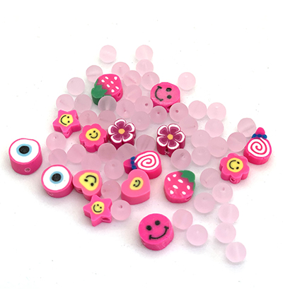 12438-3853 - Hobby Crafting Fun - Pink - Katsuki mix