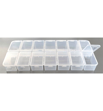 12294-9420 - Hobby Crafting Fun - Storage Box, 14 compartments - Boites de rangement