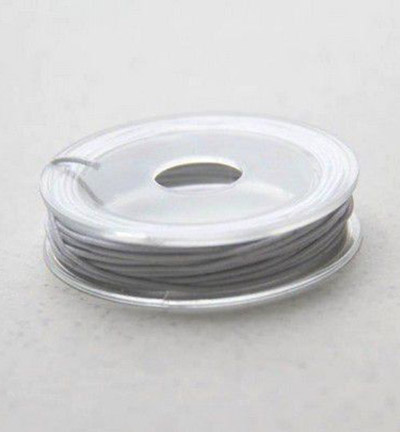 12026-2603 - Hobby Crafting Fun - Elastic cord, White, 1.0mmx5m, on reel - 12026-2603 - Hobby Crafting Fun - Elastic cord, White, 1.0mmx5m, on reel -