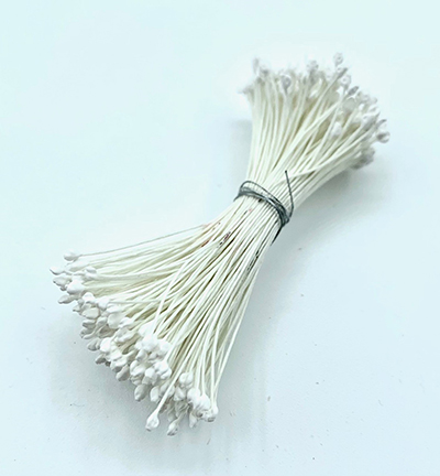 10101-0108 - Hobby Crafting Fun - Meeldraden Mat White, 2mm head - 