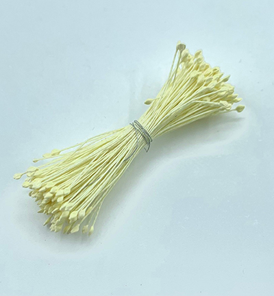 10101-0112 - Hobby Crafting Fun - Meeldraden Mat Yellow, 1mm head - 