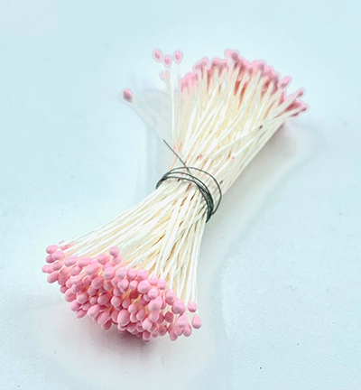 10101-0138 - Hobby Crafting Fun - Meeldraden Mat Pink, 1mm head - 