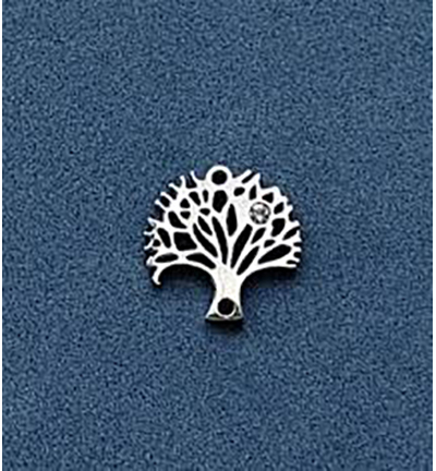 12453-5302 - Hobby Crafting Fun - Stainless Steel Charm, Tree of Life - 12453-5302 - Hobby Crafting Fun - Stainless Steel Charm, Tree of Life -