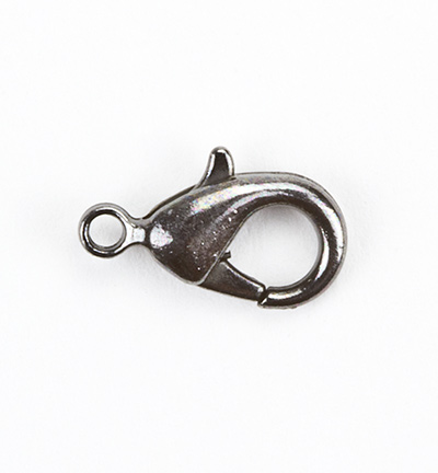 12092-9236 - Hobby Crafting Fun - anthracite - Clasp / Karabijn